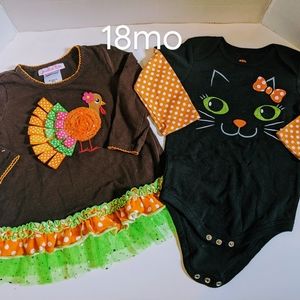 2/$8 adorable holiday shirts